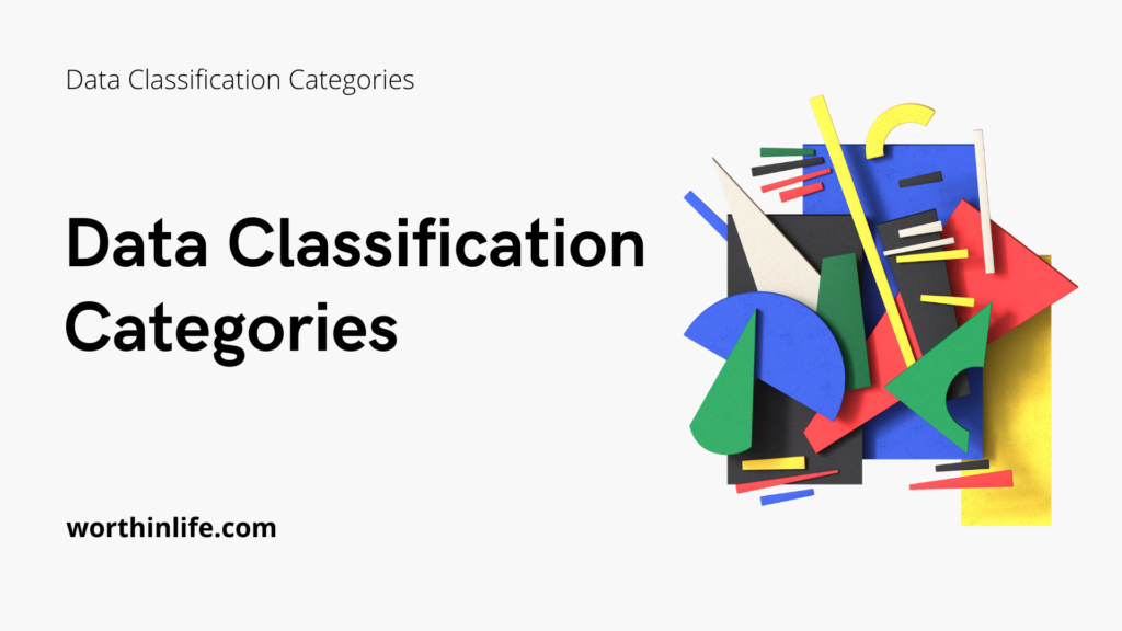 Data Classification Categories