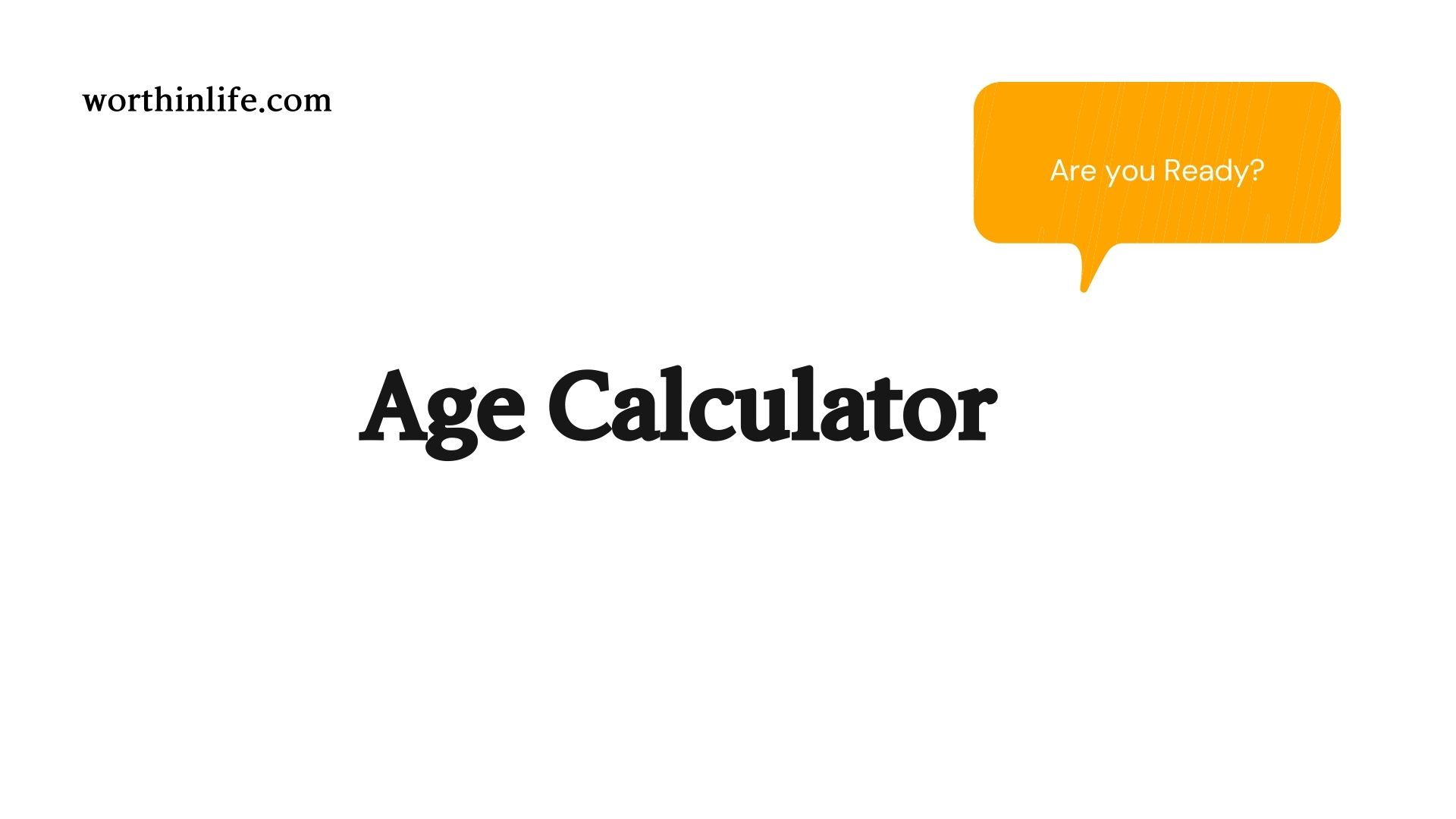 Calculate Age from Date of Birth